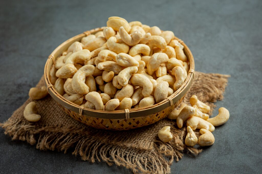Premium cashews for energy and immunity