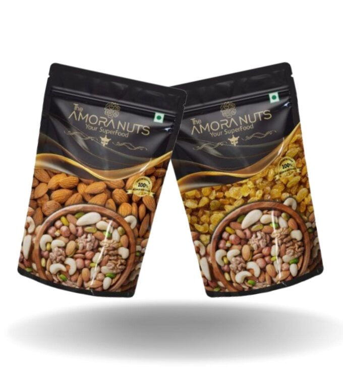 Almonds & Golden Raisins Combo