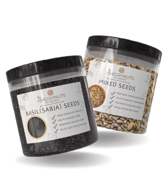 Basil Seeds & Mixed Seeds Combo