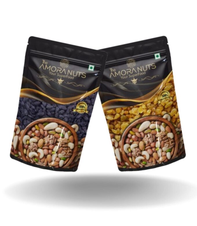 Black Raisins & Golden Raisins Combo