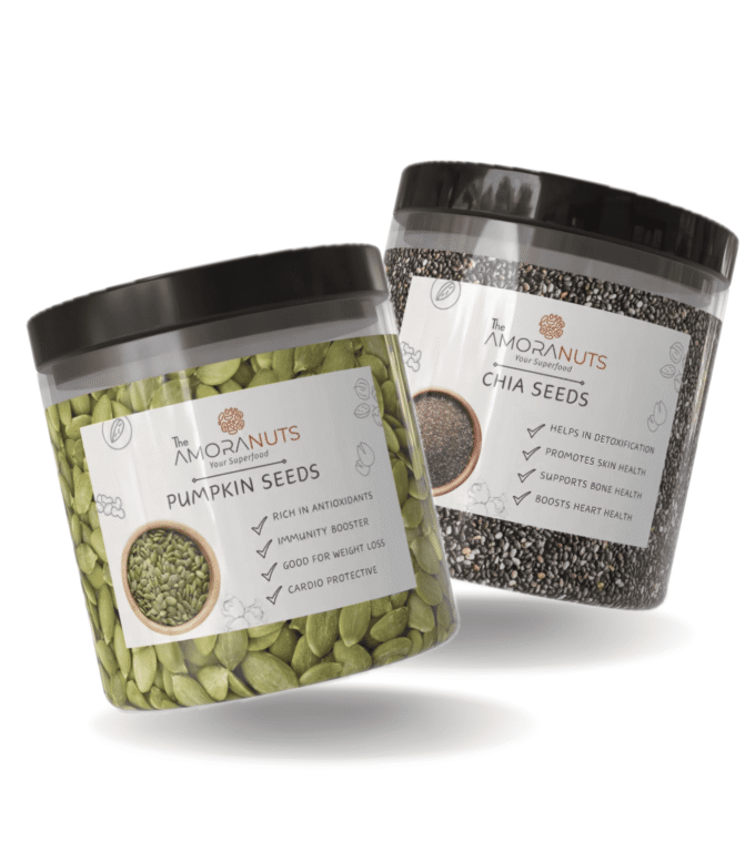 Pumpkin Seeds & Chia Seeds Combo