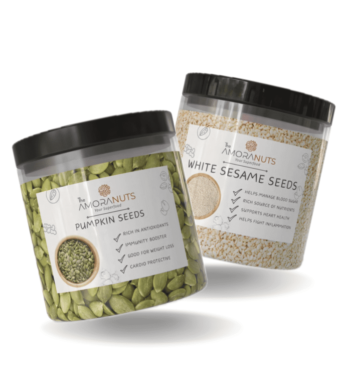 Pumpkin Seeds & Sesame Seeds Combo