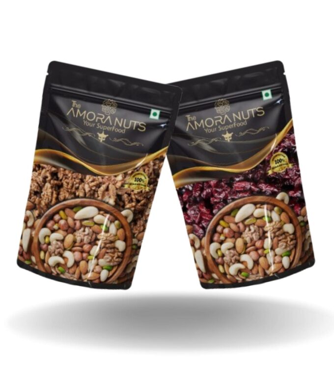 Walnuts & Dried Cranberry Combo